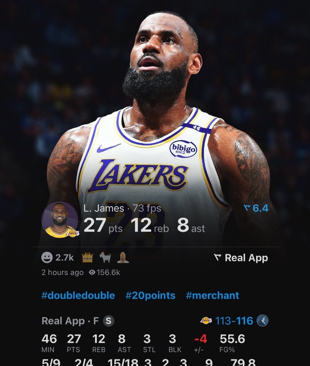 湖人主场大胜魔术，继续保持不败